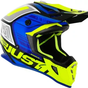 Tylko dziś Kask JUST1 J38 BLADE blue-fluo yellow-black XL