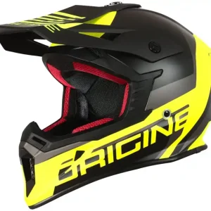 Bezpieczna płatność Kask ORIGINE HERO MX fluo yellow-black matt M