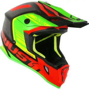 Kup teraz Kask JUST1 J38 BLADE red-lime-black M