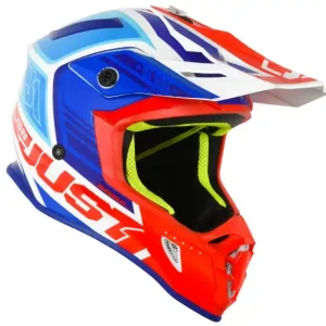 Dodaj do koszyka Kask JUST1 J38 BLADE blue-red-white XL