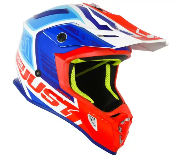 Kask JUST1 J38 BLADE blue-red-white L Hit sprzedaży