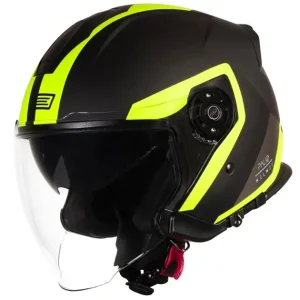 Kask ORIGINE PALIO 2.0 TECHY fluo yellow-black XS Hit sprzedaży