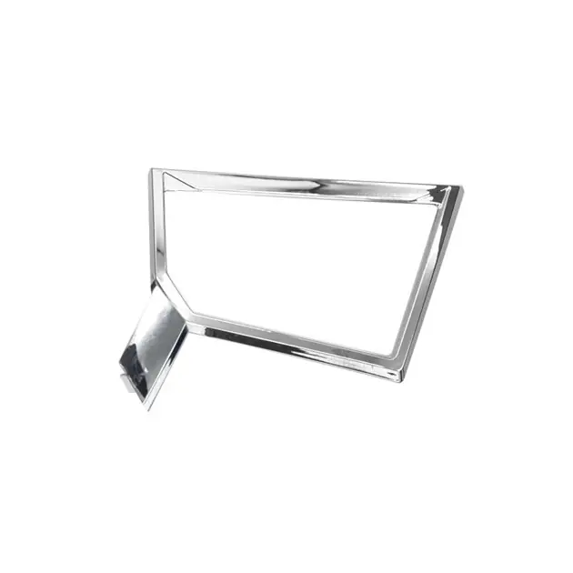 Wyjątkowa oferta Dekor obudowy nóg 2, 4 do skutera Barton E-Max ramka chrom lewa