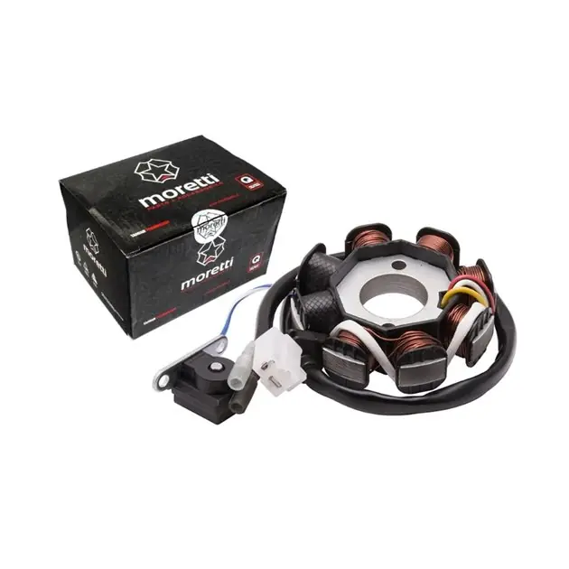 Stator, stojan, iskrownik alternatora do skutera 4T 50cc Challanger GY6 139QMB, 139QMA Skuter 4T Do wyczerpania zapasów