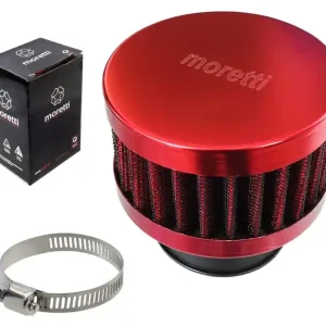 Filtr powietrza stożkowy czerwony, średnica 34 mm Darmowy zwrot