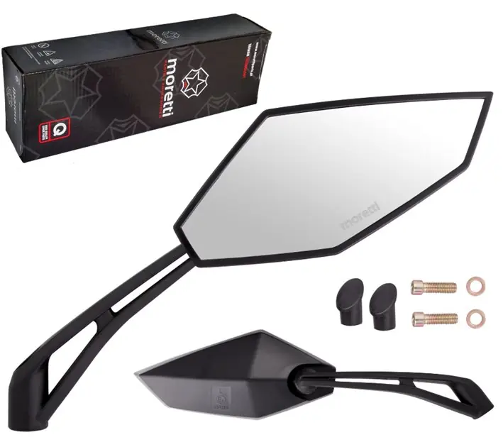 Do wyczerpania zapasów Lusterka oba gwinty prawe (gwint 8mm) do skutera Falcon z homolog