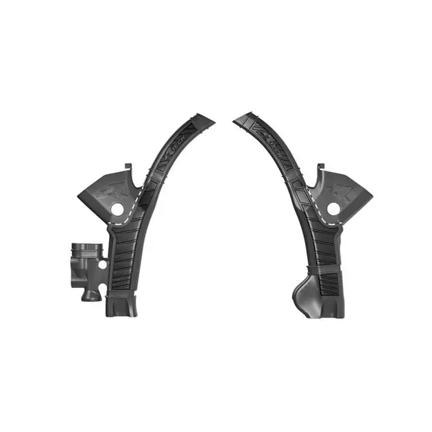 Osłony ramy (komplet) Bi-material Super Grip Stark Future VARG SMX1 Czarny Racetech PRTSTKNR0023 Tylko dziś