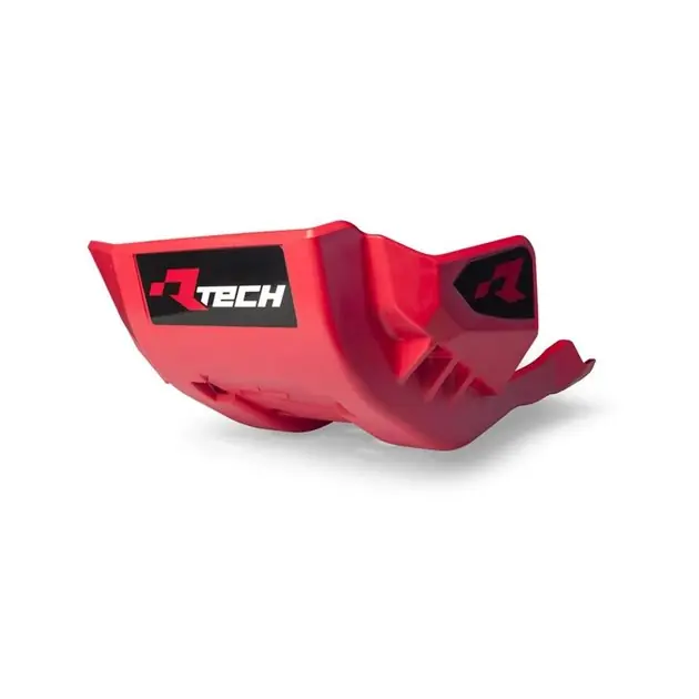 Osłona silnika z technopolimeru Honda CRF 450 R/RX/RWE, CRF 250 R/RX Czerwony Racetech PMCRFRS0021 Promocja