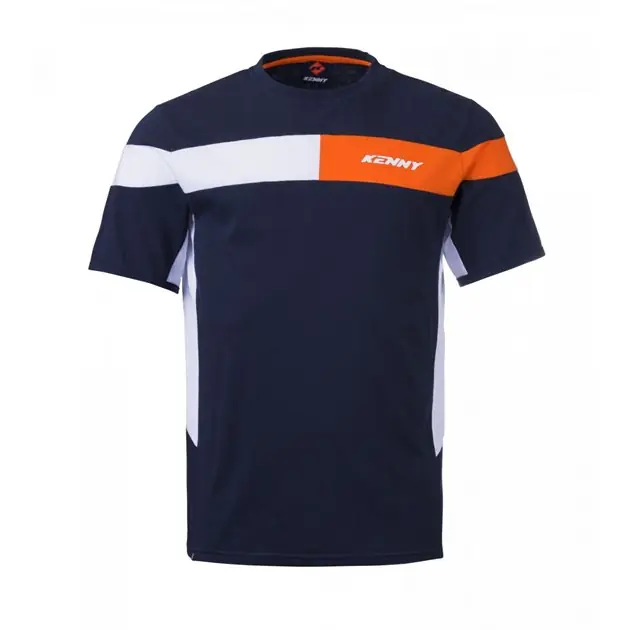 Hit sprzedaży Koszulka T-shirt Racing niebieski / pomarańczowy/biały M Kenny Racing 251-5006305-56-M