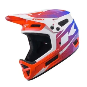 Kask rowerowy MTB Elite Patriot Niebiesk/Czerwony / Biały, rozmiar M Kenny Racing 252-2003032-5528 Ekspresowa dostawa