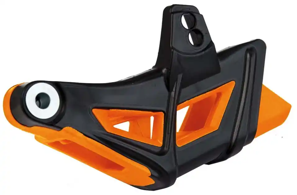 Zamów teraz Prowadnica łańcucha KTM SX/SXF, EXC/EXCF (wzmacniana teflonem) Racetech CRUKTMNRAR7