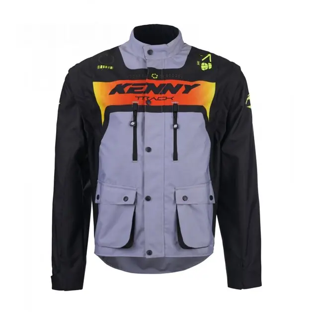 Premium Kenny Racing Kurtka Adventure/Enduro Track Grey/Neon Yellow XL 251-3704010-5703