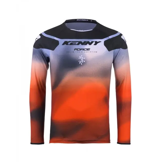 Koszulka Cross Enduro Force Fog Orange Pomarańczowy/Czarny / Szary XXXL Kenny Racing 251-3504011-5906 Hit cenowy