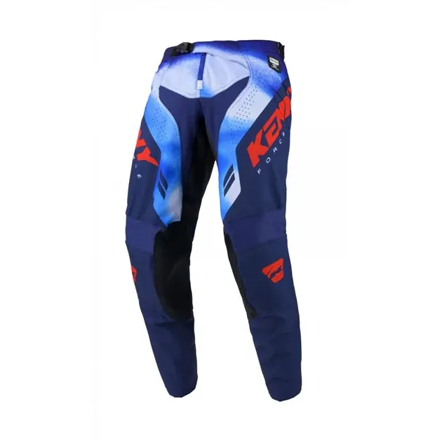 Spodnie Cross Enduro Force Fog Blue Niebieski/Czerwony XXXL (40) Kenny Racing 251-6104011-4002 Ekspresowa dostawa
