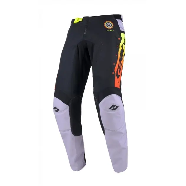 Darmowy zwrot Spodnie cross/enduro Track Focus Grey Czarny/Szary / Czerwony XXXL (40) Kenny Racing 251-6203012-4003