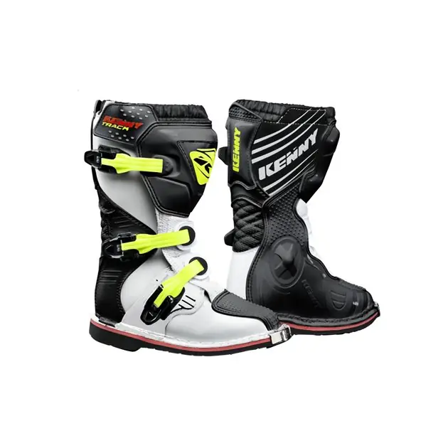 Buty Cross/Enduro Track Kid/Junior WHITE/BLACK/NEON YELLOW 36 Kenny Racing 181-7103202-36 Zamów dziś