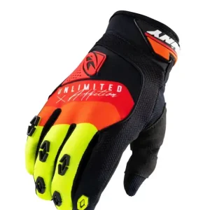 Najlepsza cena Rękawice cross/enduro Safety Black/Red/Orange XL Kenny Racing 211-2905011-1148