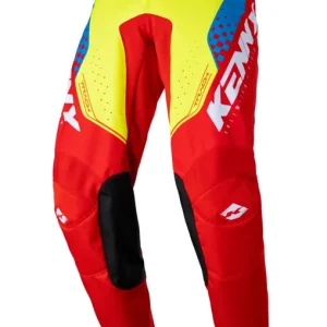 Spodnie cross/enduro Track Focus Kid/Junior Neon Yellow/Red 28 (12 lat) Kenny Racing 231-6203212-2892 Hit cenowy