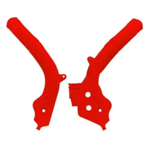Hit cenowy Osłony ramy Bi-Material Super Grip Gas Gas MC/MC-F/EC/EC-F 125/250/300/350/450 czerwone RACETECH PRTKTMRG001