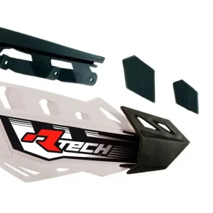 Rabat Plastiki zamienne do osłon rąk FLX/ALU/ATV białe Racetech REPPMFLBN00