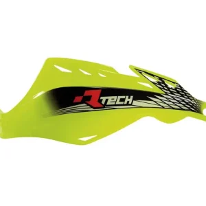 Tani Osłony rąk HANDBARY Gladiator Easy Żółty FLUO (Z mocowaniami 22,2mm i 28,6mm) RACETECH KITPMGLGF08