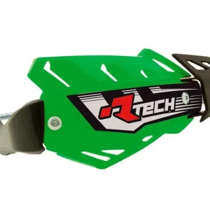 Wyjątkowa oferta Osłony rąk HANDBARY FLX ATV/QUAD Zielony RACETECH KITPMATVVEF