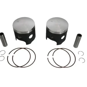 Promocja Tłok Kawasaki JS 550 SX (SKUTER WODNY) (+1,00MM) (75,88mm) (SWORZEŃ 16mm) Wossner K6030D100-2