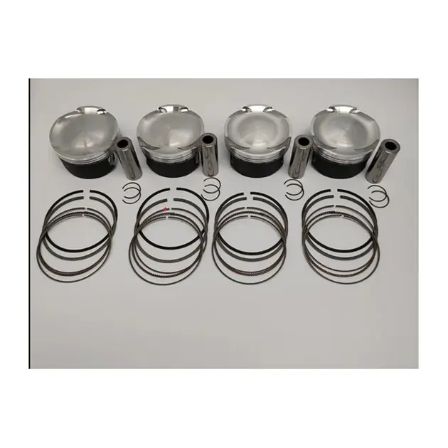 Zamów teraz Komplet tłoków (4T) Turbo, Low Compression Kawasaki ZX 12 R (82,93mm) (9.8 1) bore 83mm Wossner K8779DA-4