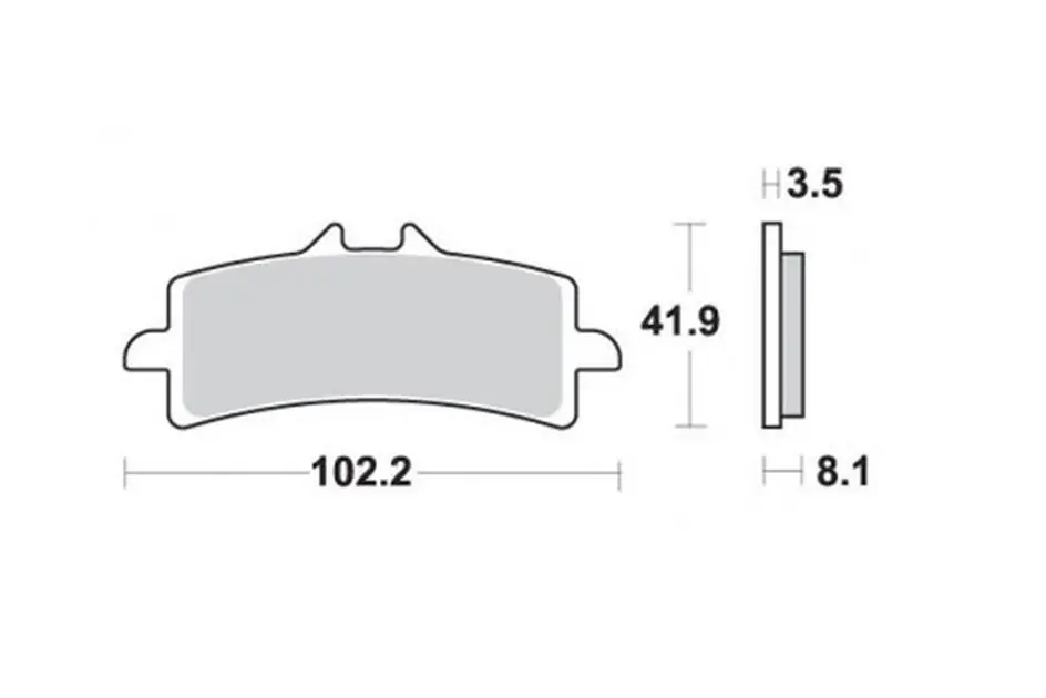 Klocki hamulcowe KH447 Brenta BR4156 Łatwy zwrot