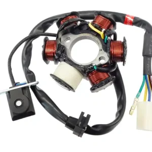 Łatwy zwrot Stator, stojan, iskrownik do silnika Moretti pionowy 162FMJ, 150cc 4T 5-biegowy manualny