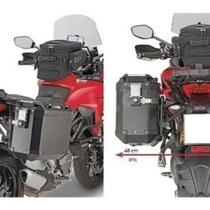 KAPPA ZZZZ STELAŻ KUFRÓW BOCZNYCH SZYBKIEGO MONTAŻU MONOKEY CAM SIDE DUCATI Multistrada 1260 (18) - POD KUFRY KFR K‘FORCE ALU Ostatnie sztuki