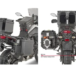 KAPPA STELAŻ KUFRÓW BOCZNYCH MONOKEY CAM SIDE YAMAHA Tenere 700 /WORLD RAID (19-23) - POD KUFRY KFR K‘FORCE ORAZ KVG K‘VOYAGER ALU Promocja