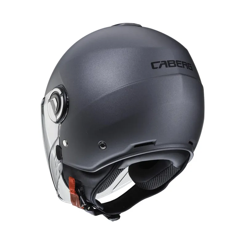 CABERG KASK OTWARTY JET Z BLENDĄ MODEL RIVIERA V4X SOLID KOLOR SZARY MAT - GUNMETAL ROZMIAR XL Dodaj do koszyka