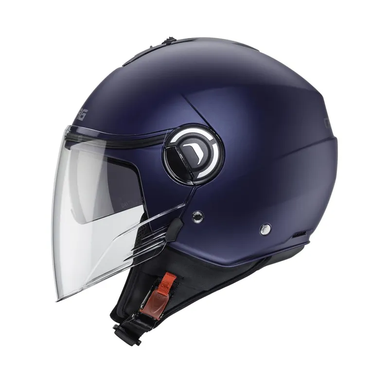 CABERG KASK OTWARTY JET Z BLENDĄ MODEL RIVIERA V4X SOLID KOLOR NIEBIESKI MAT - YAMAHA ROZMIAR S Szybka wysyłka
