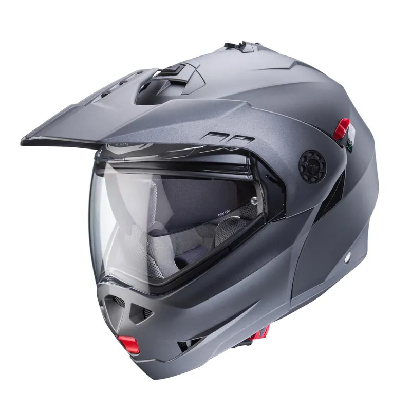CABERG KASK SZCZĘKOWY FLIP-UP ENDURO MODEL TOURMAX X KOLOR SZARY MAT - GUNMETAL ROZMIAR S (PINLOCK W ZESTAWIE) Bezpieczne zakupy