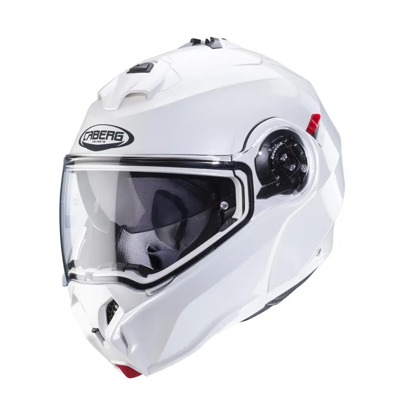 Bezpieczna płatność CABERG KASK SZCZĘKOWY FLIP-UP MODEL DUKE EVO KOLOR BIAŁY POŁYSK ROZMIAR XS (PINLOCK W ZESTAWIE)