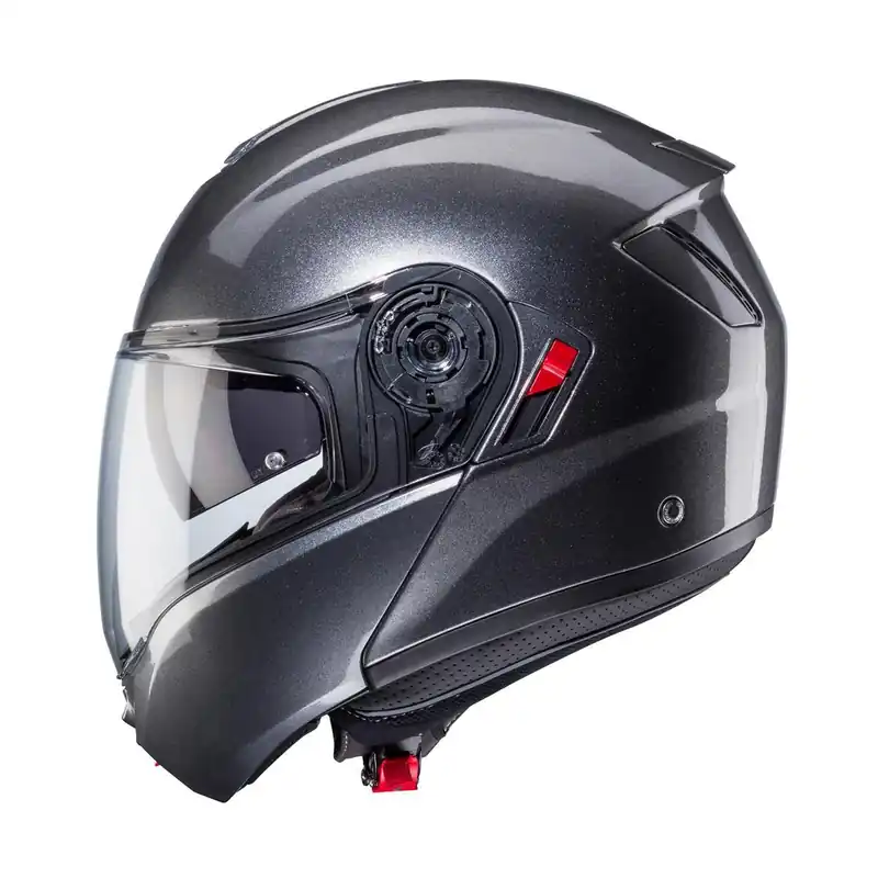 Niska cena CABERG KASK SZCZĘKOWY FLIP-UP MODEL LEVO X KOLOR SZARY METALIK ROZMIAR XL (PINLOCK W ZESTAWIE)