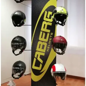 CABERG MATERIAŁ PROMO STOJAK (DISPLAY) NA 8 KASKÓW CABERG Ostatnie sztuki