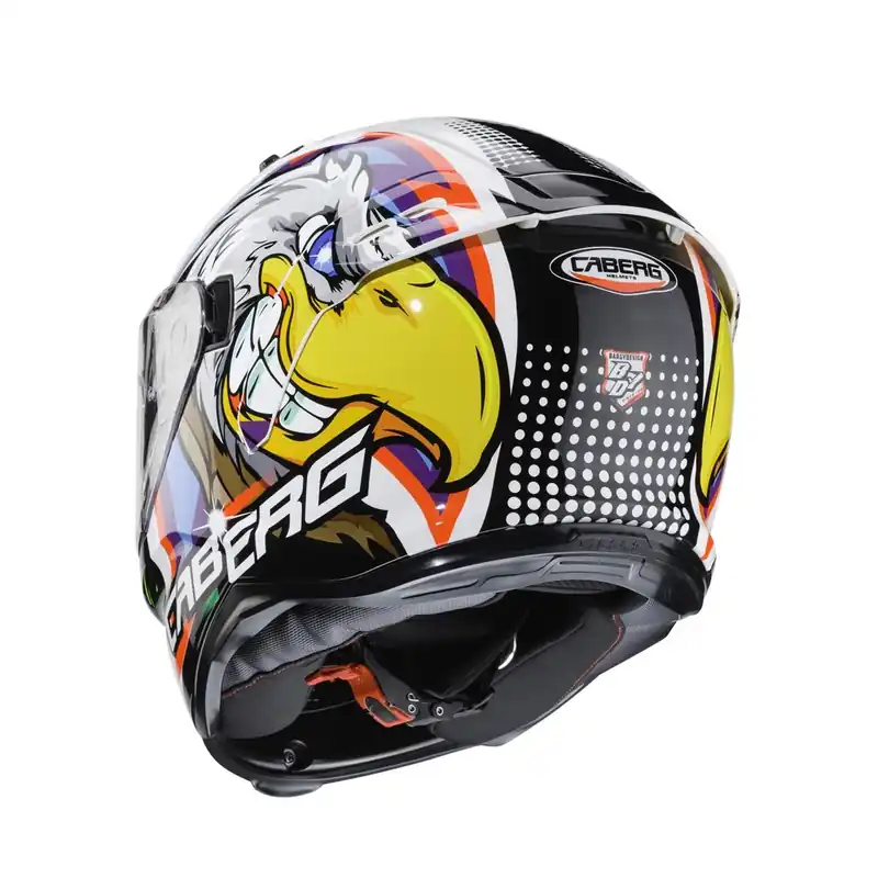 CABERG PROMOCJA KASK INTEGRALNY AVALON HAWK KOLOR BIAŁY/CZARNY/NIEBIESKI ROZMIAR M Oferta limitowana