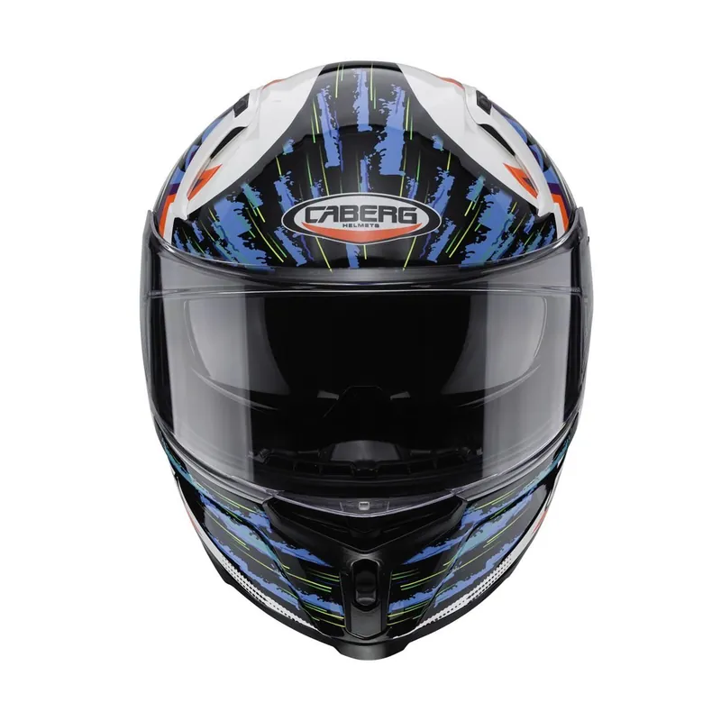 CABERG PROMOCJA KASK INTEGRALNY AVALON HAWK KOLOR BIAŁY/CZARNY/NIEBIESKI ROZMIAR XS Popularny