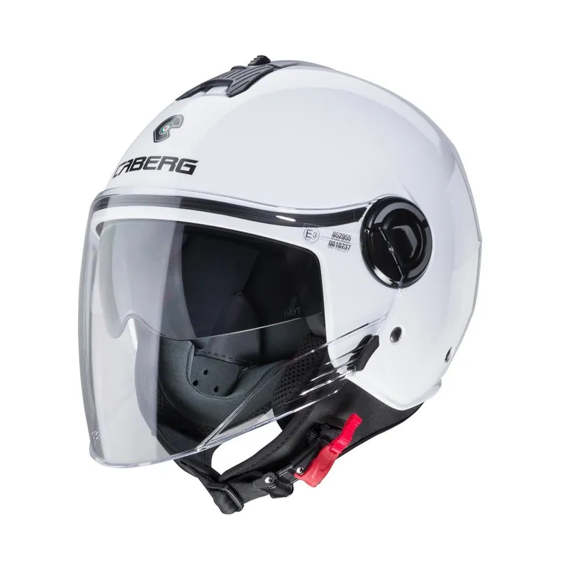 CABERG PROMOCJA KASK OTWARTY JET Z BLENDĄ MODEL RIVIERA V4 KOLOR BIAŁY POŁYSK ROZMIAR XL Zniżka