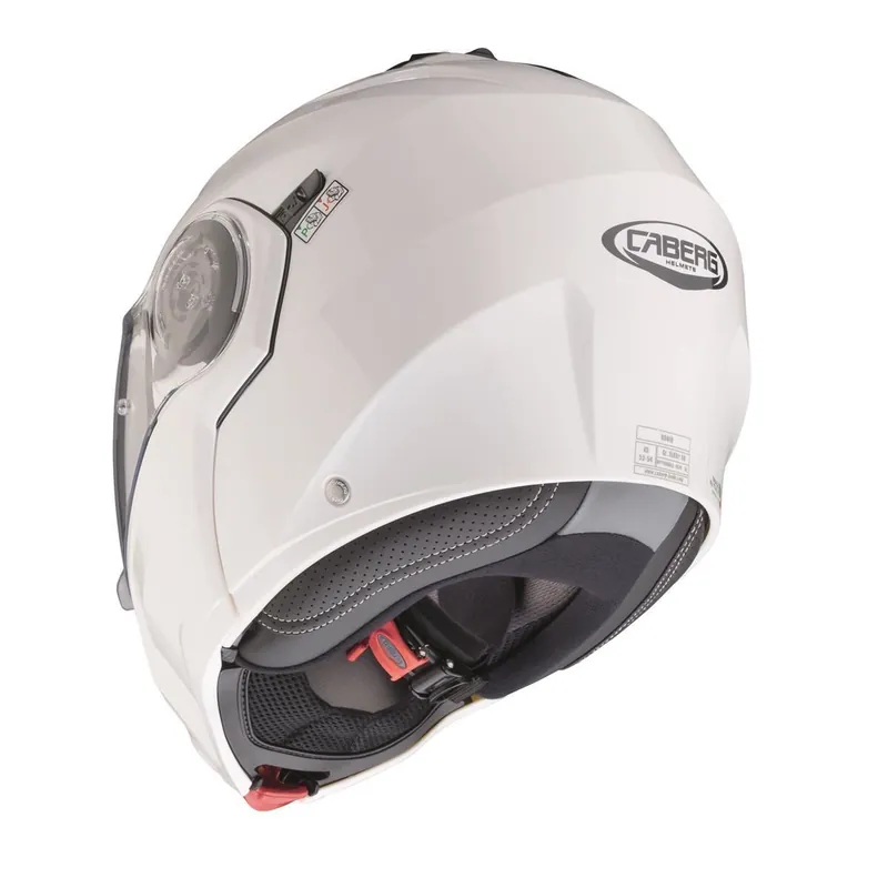 CABERG PROMOCJA KASK SZCZĘKOWY FLIP-UP MODEL DROID (PINLOCK) KOLOR BIAŁY POŁYSK ROZMIAR L Rabat