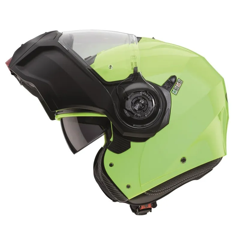 CABERG PROMOCJA KASK SZCZĘKOWY FLIP-UP MODEL DROID (PINLOCK) HI VIZION KOLOR ŻÓŁTY FLUO/CZARNY ROZMIAR M Oferta limitowana