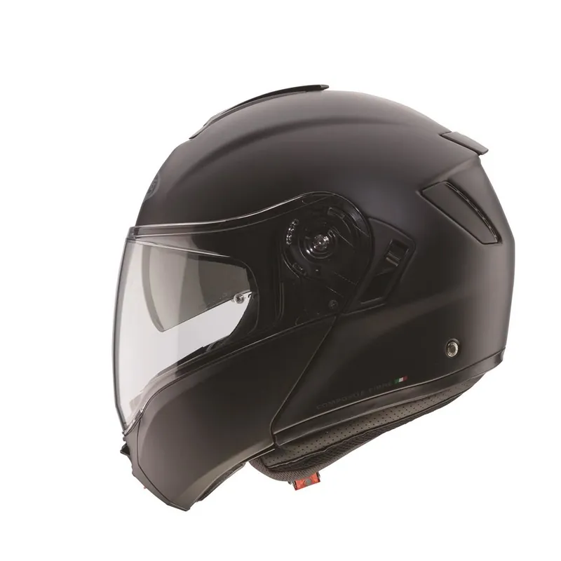 CABERG WYPRZEDAŻ KASK SZCZĘKOWY FLIP-UP MODEL LEVO KOLOR CZARNY MAT ROZMIAR L Nowość