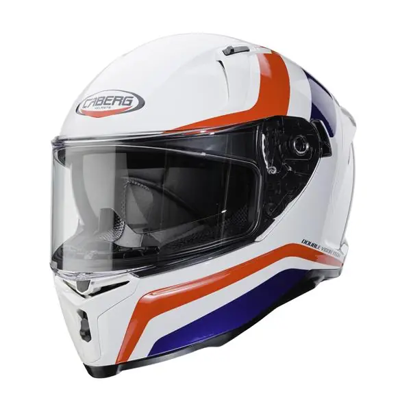 Premium CABERG WYPRZEDAŻ KASK INTEGRALNY AVALON BLAST KOLOR BIAŁY/NIEBIESKI/CZERWONY ROZMIAR S