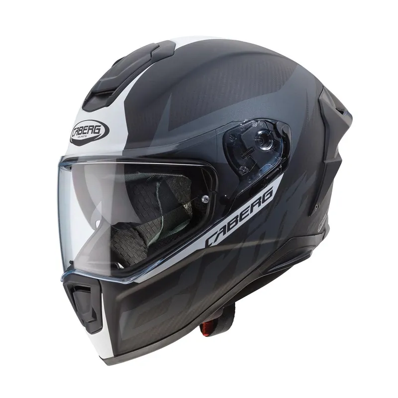Łatwy zwrot CABERG WYPRZEDAŻ KASK INTEGRALNY Z BLENDĄ MODEL DRIFT EVO CARBON (PINLOCK) KOLOR SZARY/BIAŁY MAT ROZMIAR XL