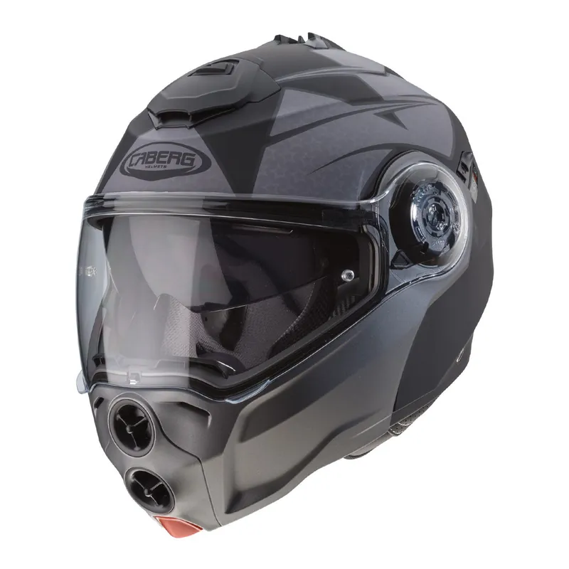 CABERG WYPRZEDAŻ KASK SZCZĘKOWY FLIP-UP MODEL DROID (PINLOCK) PATRIOT KOLOR CZARNY MAT/SZARY ROZMIAR S Tylko do końca tygodnia