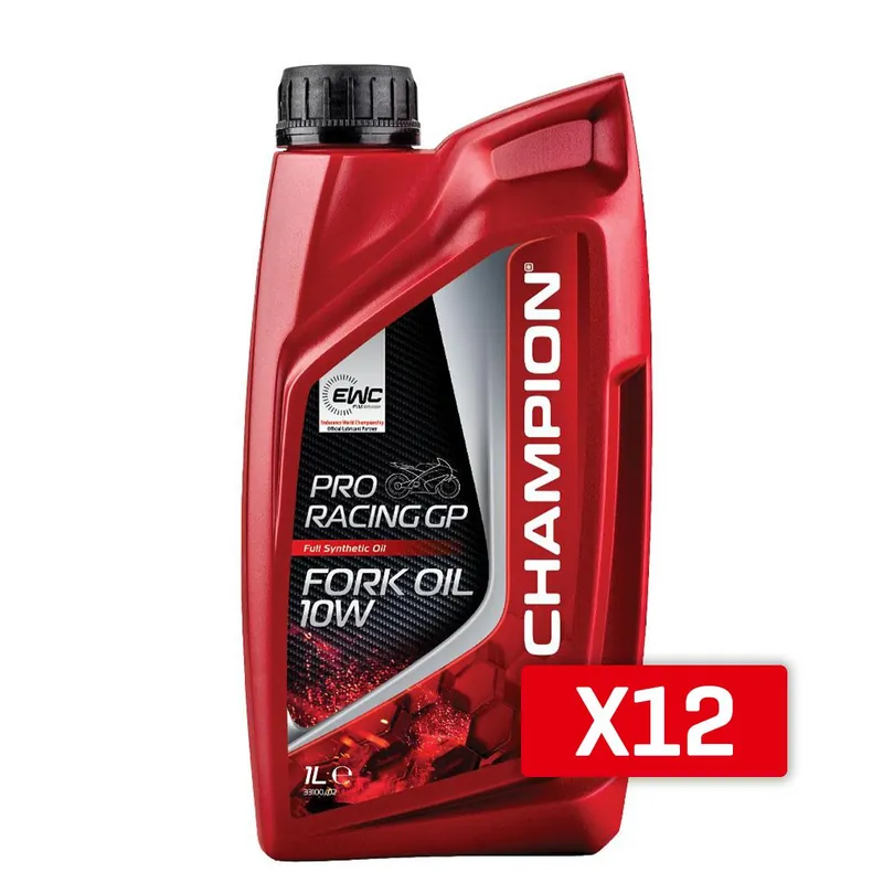 Hit cenowy CHAMPION OLEJ DO TELESKOPÓW / AMORTYZATORÓW / ZAWIESZENIA PRORACING GP FORK OIL 10W 1L SYNTETYCZNY (AKC)