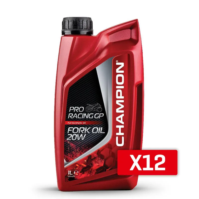 CHAMPION OLEJ DO TELESKOPÓW / AMORTYZATORÓW / ZAWIESZENIA PRORACING GP FORK OIL 20W 1L SYNTETYCZNY (AKC) Sprawdź teraz
