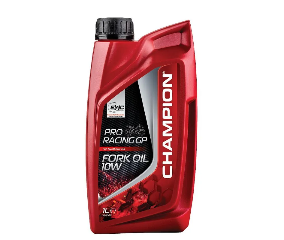 CHAMPION OLEJ DO TELESKOPÓW / AMORTYZATORÓW / ZAWIESZENIA PRORACING GP FORK OIL 10W 1L SYNTETYCZNY (AKC) Nowość